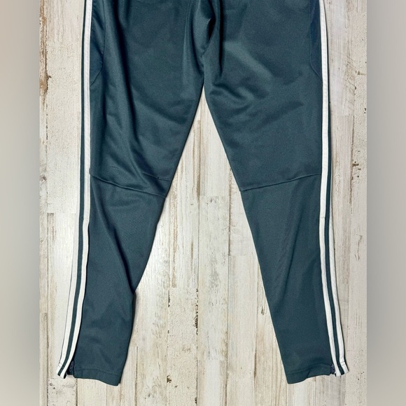 Adidas classic essential 3 white stripes black sweat pants size S Read* - Picture 10 of 10